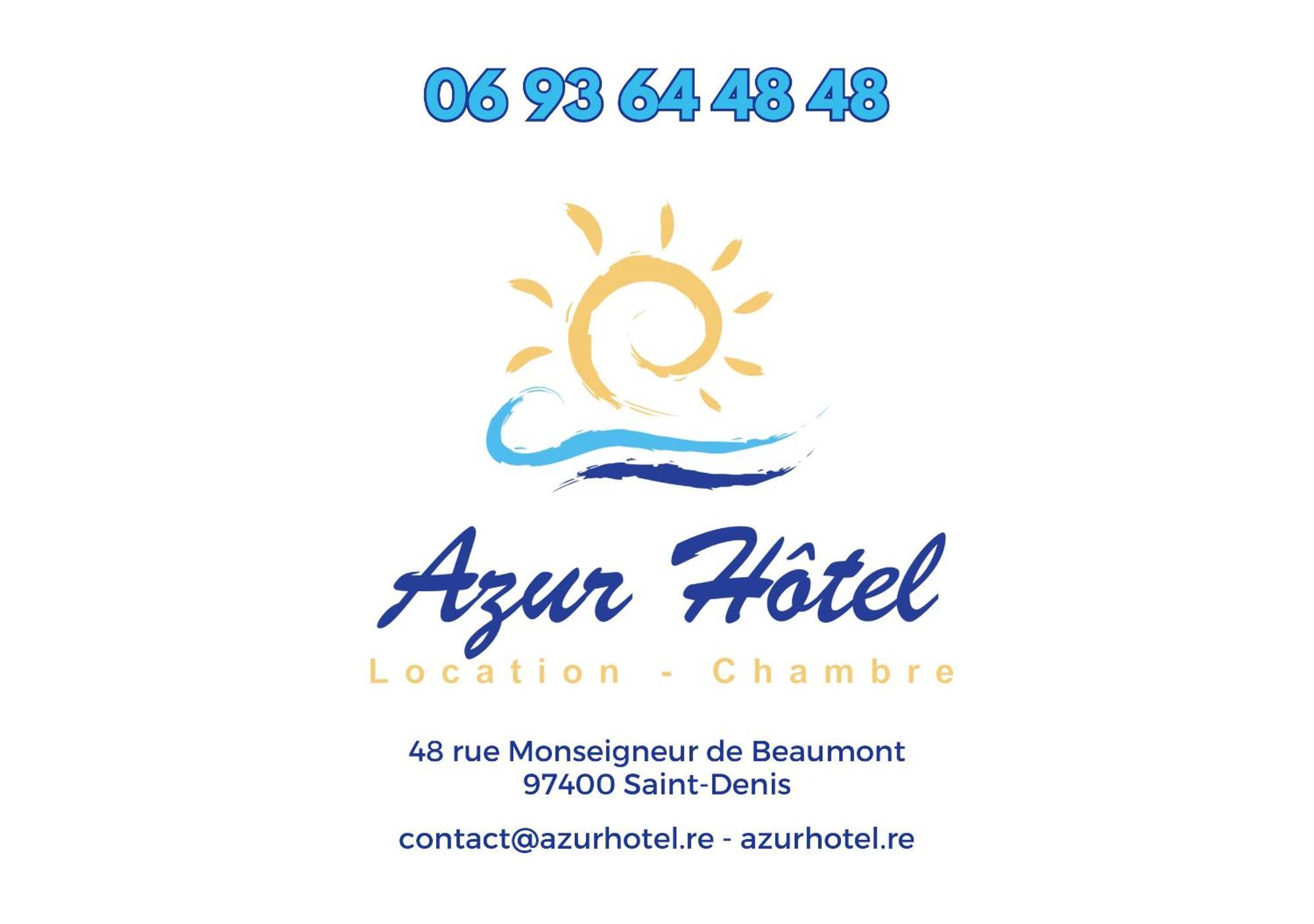 Azur Hotel Saint-Denis Exterior foto